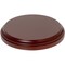 Plymor Fruitwood Round Wood Display Base, 4.5625" W x 4.5625" D x 0.625" H (4" Display Diameter)